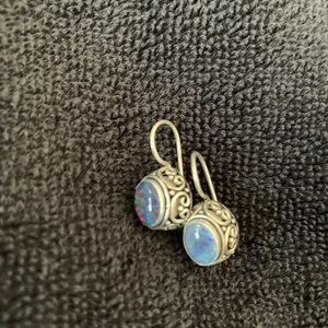 Suarti SS 925 Opal Earing